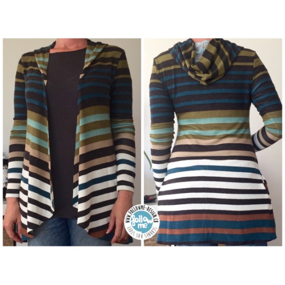 Ebook - Basic Cardigan - Gr. XS - XXL - Follow Me Design